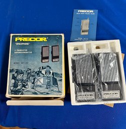 Lot 382 - Precor Space Phone Transceiver - Panorama Radio & Electronics - Vintage Walkie Talkies