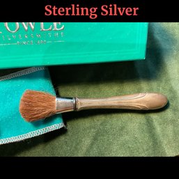 Lot 416SES- Towle Sterling Silver Cosmetic Make Up Brush