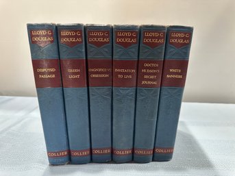 Lot 377 - 1930s  Lloyd C Douglas Colliers Hardcover Set Of 6 Books