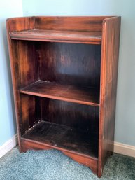 Lot 469- Sturdy Small Wooden Bookshelf