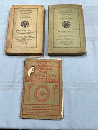 Lot 387 - National Fire Protetction  Assoc. 1928 & 1930 Massachusetts State Firemen Association Antique Books