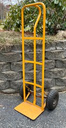 Lot 4- Yellow Hand Truck Dolly Two Wheeler - Furniture Mover