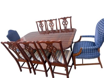 Dining Room Set Lexington Furniture Industries Double Pedestal Table With 8 Chairs