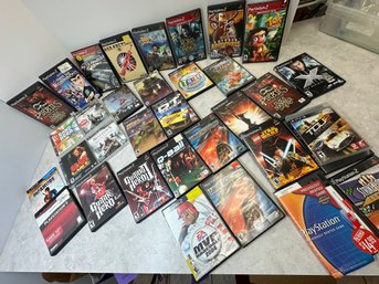 Lot 406  - Vintage Lot Of Mixed Games - PS2 & PS3