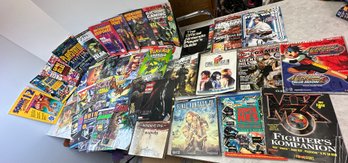 Lot 407  - LARGE Vintage Lot Of Strategy Guides - Nintendo Power - Gaming Magazines