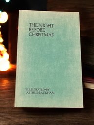 Lot 311SES- 1800s The Night Before Christmas Antique Book - Child's Holiday Story