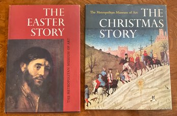 Lot 36- 1967 MMA Metropolitan Museum Of Art Books The Easter Story & 1966 The Christmas Story