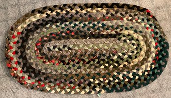 Lot 50- Super Nice Braided Rug 38 X 21