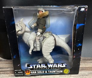 Lot 19KR - Star Wars Collection Series Han Solo & Tauntaun Sealed