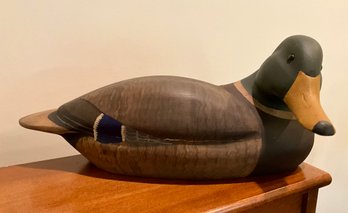 Lot 66- The Boyds Collection Signed J Dudley Wood Duck Decoy