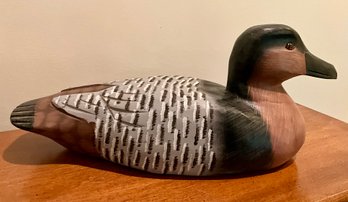 Lot 69- E. B. Sales Wood Duck Decoy