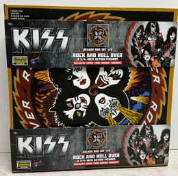 Lot 23- SEALED! 2020 KISS Deluxe Box Set #6 Rock And Roll Action Figures - CONVENTION EXCLUSIVE!