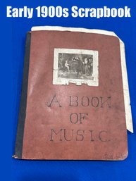 Lot 641 - Book Of Music - Handwritten Early 1900s Scrapbook Of Musicians - Mozart - Famous Composers