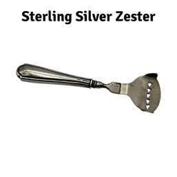 Lot 23- Sterling Silver Citrus Lemon Zester Kitchen Tool