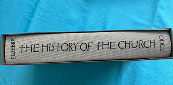 Lot 40- The History Of The Church Eusebius Book In Case Folio Society