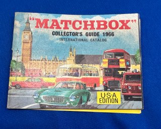 Lot 644 - Matchbox Collectors Guide 1966 International Catalog USA Edition - Toy Car Vintage Ephemera