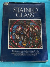 Lot 48- Large Stained Glass Coffee Table Book - Stunning Full Color Photos