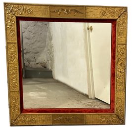 Lot 79 - Antique Gold Gilt Civil War Era Frame With Mirror - Very Large And Heavy