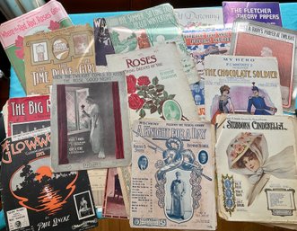 Lot 55- Sheet Music Ephemera Lot Lullabies And Night Songs Book