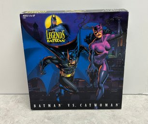 Lot 92- Legends Of Batman Batman Vs Catwoman Figures Dolls 1996 Sealed
