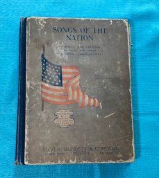 Lot 58- 1898 Songs Of The Nation Patriotic National College And Home Song Music Notes Book