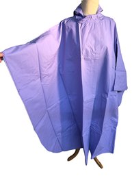 Lot 324- Charles River Apparel Purple Lilac Rain Cape Coat One Size Fits All