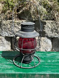 Lot 229 - Vintage The Adams & Westlake Co 'adlake' Reliable Lantern