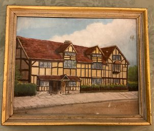 Lot 279- Original Oil Painting Winsor & Newton Rathbone London England Art