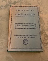 Lot 287- 1933 The Common Reader First Series Uniform Edition Virginia Woolf Book