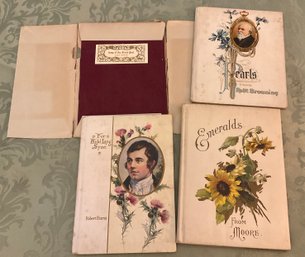 Lot 289- Victorian Book Lot Of 4