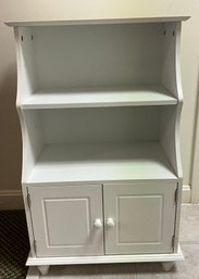Lot 61- Small White Storage Cabinet