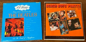 Lot 583- 1960s VINYL! The Beatles & The Beach Boys Records