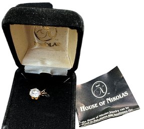 Lot 328- House Of Nikolas Cubic Zirconia Pendant Handcrafted By Artisans
