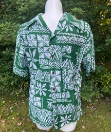 Lot 508 - Kona Kai Hawaiian Casual By Jantzen Hawaiian Shirt Made In USA Mens Size XL