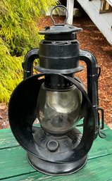 Lot 304- Dietz Ideal Inspector Railroad Lamp New York USA - 11 Inches