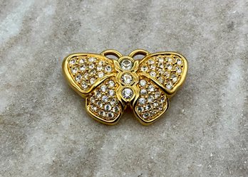 Lot 7- Swarovski Crystal Signed Butterfly Pin