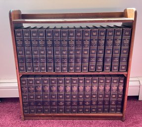 Lot 92- 1957 The Encyclopedia Americana Complete Set On Original Shelf