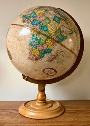 Lot 94- Replogle Globes 12 Inch Table Top World Vintage Globe - Made In USA