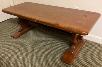 Lot 96- Rustic Knotty Pine Coffee Table - Cabin Furniture!