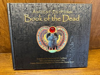 Lot 309 - Stunning Oversized Ancient Egyptian Book Of The Dead  By Raymond O. Faulkner Hardcover
