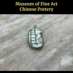 Lot 19- Museum Of Fine Art MFA - Chinese Pottery Pendant