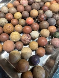 Lot 319 - Nice Collection Of Antique Clay Marbles