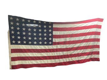 Lot 4KR - Vintage American Flag 48 Stars Valley Forge 5 X 8.5' (feet)