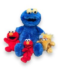 Lot 15NM - Sesame Street Plush Lot - Elmo, Cookie Monster & Baby Alice