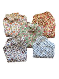 Lot 36- Tracy Shirts & Unbranded Vintage Blouses,  A Gabby Original, Dearborn - Lot Of 5