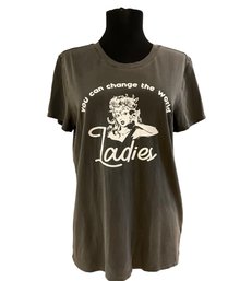 Lot 81- Lucky Brand Ladies You Can Change The World Top Tshirt Womens M