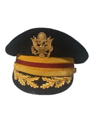 Lot 10SUN- 1960s US MILITARY Vintage Flight Ace Dress Officer Hat - Vietnam Era