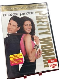 Lot-15RR-sealed DVD Pretty Woman Movie Richard Gere Julia Roberts- New