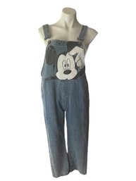 Lot 721NM - Vintage Mickey Mouse OverAlls Denim Blue