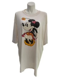 Lot 704 - Vintage Minnie Mouse Nightshirt Nightgown Shirt Single Stitch Extra Large USA